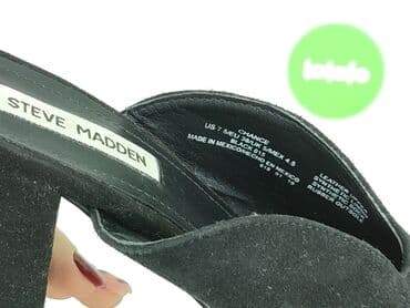 klapki z futerkiem steve madden: Steve Madden, Klapki damskie, 38 — 4