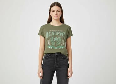 legia retro koszulka: Sinsay, T-shirt damski, rozmiar XS — 6