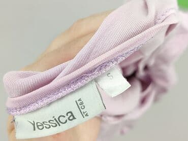 sweter piórkowy na drutach: Yessica, Bluzka damska, rozmiar S — 4