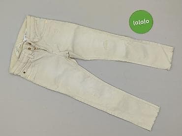 bluzki s: Spodnie jeansowe, H&M, 5-6 lat, 116, stan - Bardzo dobry — 2