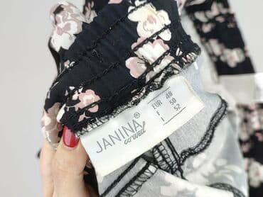 spodnie bialcon: Janina, Spodnie materiałowe damskie, rozmiar 4XL — 4