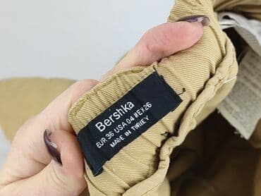 spodnie jogger damskie bershka: Bershka, Spodnie materiałowe damskie, rozmiar S — 6