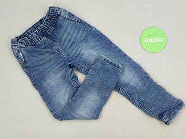 smog kurtki: Spodnie jeansowe, Little kids, 4-5 lat, 104/110, stan - Bardzo dobry — 2