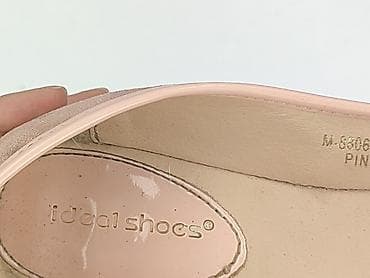 buty juniorki: Ideal Shoes, Balerinki damskie, rozmiar 37 — 5