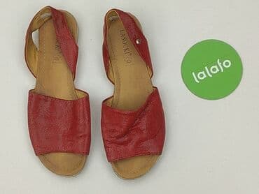 sandały damskie na koturnie lasocki: Sandały damskie, 41 — 2