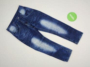 ubrania zygzak mcqueen: Spodnie jeansowe, 5-6 lat, 110/116, stan - Idealny — 2