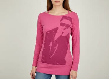 cropp bluzka z długim rękawem: Cropp, Bluzka damska, rozmiar S — 1