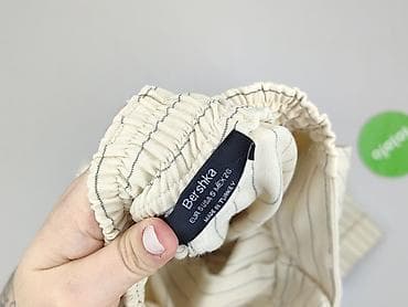 s stradivarius: Bershka, Material trousers for women, size S — 4