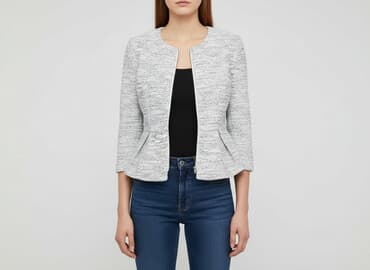 marynarka dwurzędowa damska h m: H&M, Marynarka damska, rozmiar XS — 7