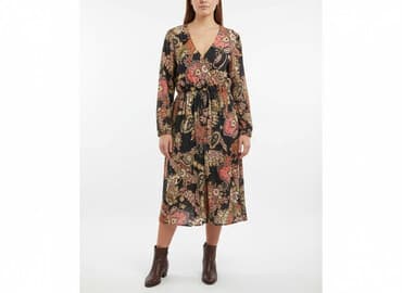 sukienka boho midi na wesele: Sukienka damska, rozmiar XL — 6