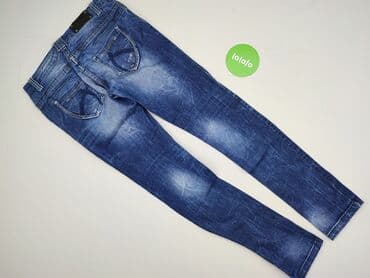 dżins tkanina: Jeansy damskie, rozmiar S — 3