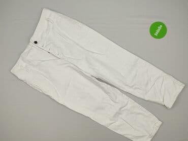 biale buty skarpetkowe: H&M, Spodnie materiałowe damskie, rozmiar M — 2