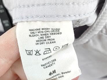 białe spodenki damskie hm: H&M, Szorty damskie, rozmiar S — 5