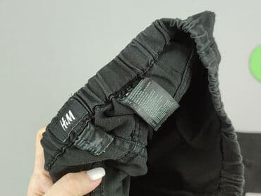 hm krótkie spodenki czarne: H&M, Spodnie materiałowe damskie, rozmiar S — 4