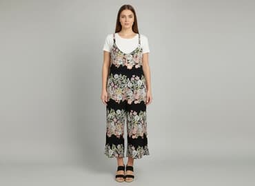 kombinezon damski kolorowy: F&F, Kombinezon damski, rozmiar M — 7