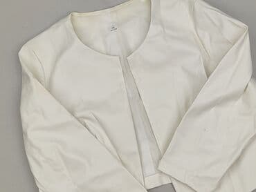 koszula damska z eko skóry: Women's blazer, size 4XL — 2