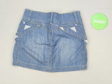 dżinsowe spódnice z wysokim stanem: Spódnica damska, XS — 3