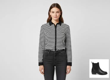 bluzka w paski meska: Koszula damska, rozmiar M — 1