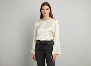 bluzka z aplikacją hm: H&M, Bluzka damska, rozmiar XL — 1