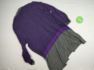 fioletowy sweter reserved: Kardigan damski, 3XL — 3