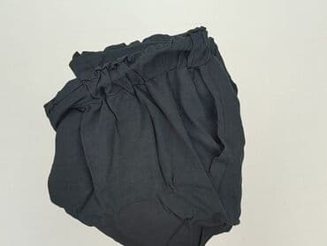 czarne szorty damskie z wysokim stanem: Szorty damskie, rozmiar L — 6