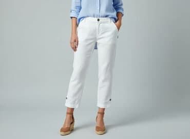 cropp buty na platformie: Spodnie 3/4 damskie, rozmiar M — 6