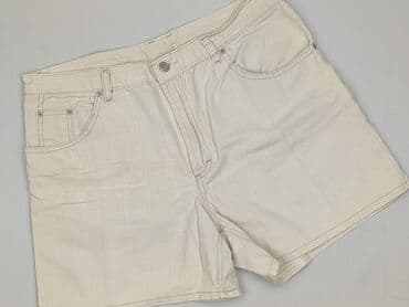 krótkie kremowe spodenki: Szorty damskie, rozmiar M — 1