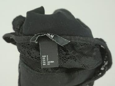 modne bluzki z bufiastymi rękawami: H&M, Bluzka damska, S — 5