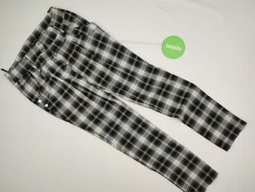 ubrania dla puszystych kraków: Spodnie materiałowe damskie, rozmiar M — 2