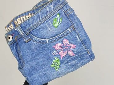 srebrne szorty: Szorty damskie, L — 6