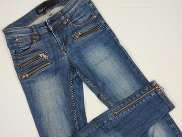woskowane legginsy z wysokim stanem zara: Джинси жіночі, розмір XS — 1