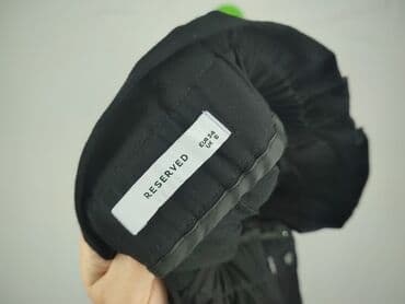 jeansy paper bag reserved: Material trousers for women, size XS — 4