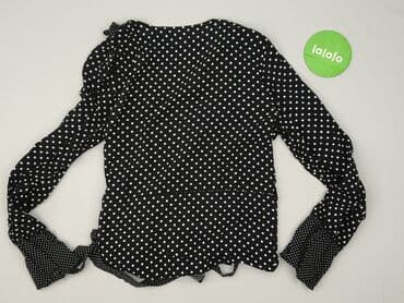 czarne bluzki w biale grochy: H&M, Bluzka damska, rozmiar S — 3