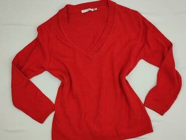 sweter w paski h: Women`s sweater, size XL (EU 42) — 1