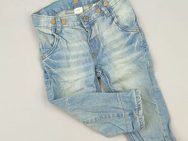 Spodnie jeansowe, H&M, 9-12 miesięcy, stan - Bardzo dobry w lalafo.pl Spodnie jeansowe, H&M, 9-12 miesięcy, stan - Bardzo dobry