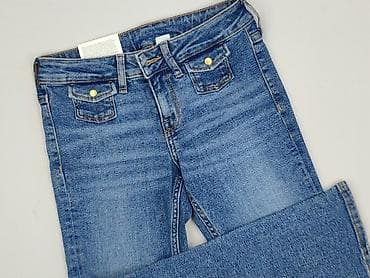 zaraz flared jeans: H&M Divided, Jeansy damskie, rozmiar 2XS — 1
