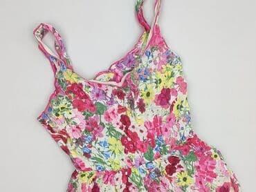 jeansowy kombinezon stradivarius: Bershka, Kombinezon damski, rozmiar M — 1