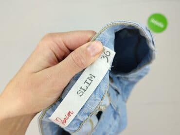 sandały skechers ccc: Denim, Szorty damskie, rozmiar S — 4