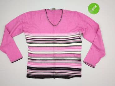 sweter w paski c: Rabe, Women`s sweater, M — 2