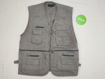 marynarka z piórami reserved: Kamizelka wielofunkcyjna Euro way – rozmiar XL, kolor szary. - — 2