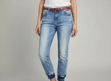 jogger jeans: Jeansy damskie, rozmiar S — 7