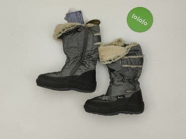 sukienka i kozaki stylizacje: Śniegowce, 30, stan - Idealny — 2