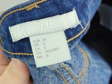 hm szorty jeansowe: H&M, Szorty damskie, rozmiar S — 4