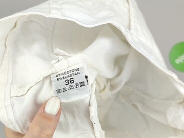 białe spodnie new yorker: Spodnie materiałowe damskie, rozmiar S — 5