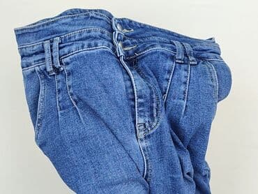 srebrne legginsy: M.Sara, Jeansy damskie, S — 6