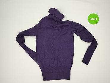 cekinowy sweter: Golf damski, rozmiar XS — 4