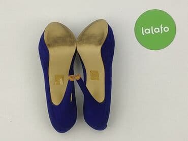 srebrne buty na obcasie ccc: Półbuty damskie, rozmiar 40 — 5