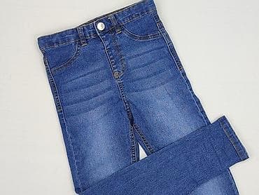 bluza 2 pac: Spodnie jeansowe, Sinsay, 8 lat, 122/128, stan - Idealny — 1