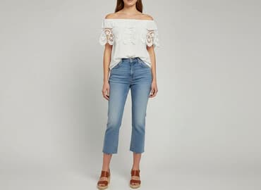 ubrania na komunię dla mamy: Bluzka damska, rozmiar S — 1