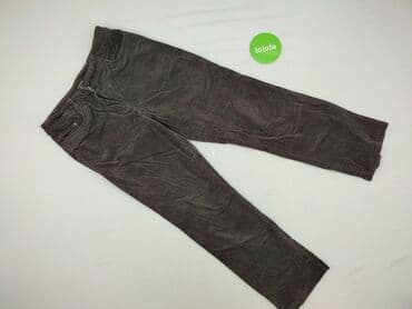 Women: Fabiani, Material trousers for women, size L (EU 40) — 2